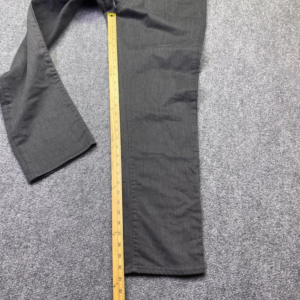 Banana Republic Travel Jean Mens 35x32 Slim Fit‎ Charcoal Gray Denim Pants